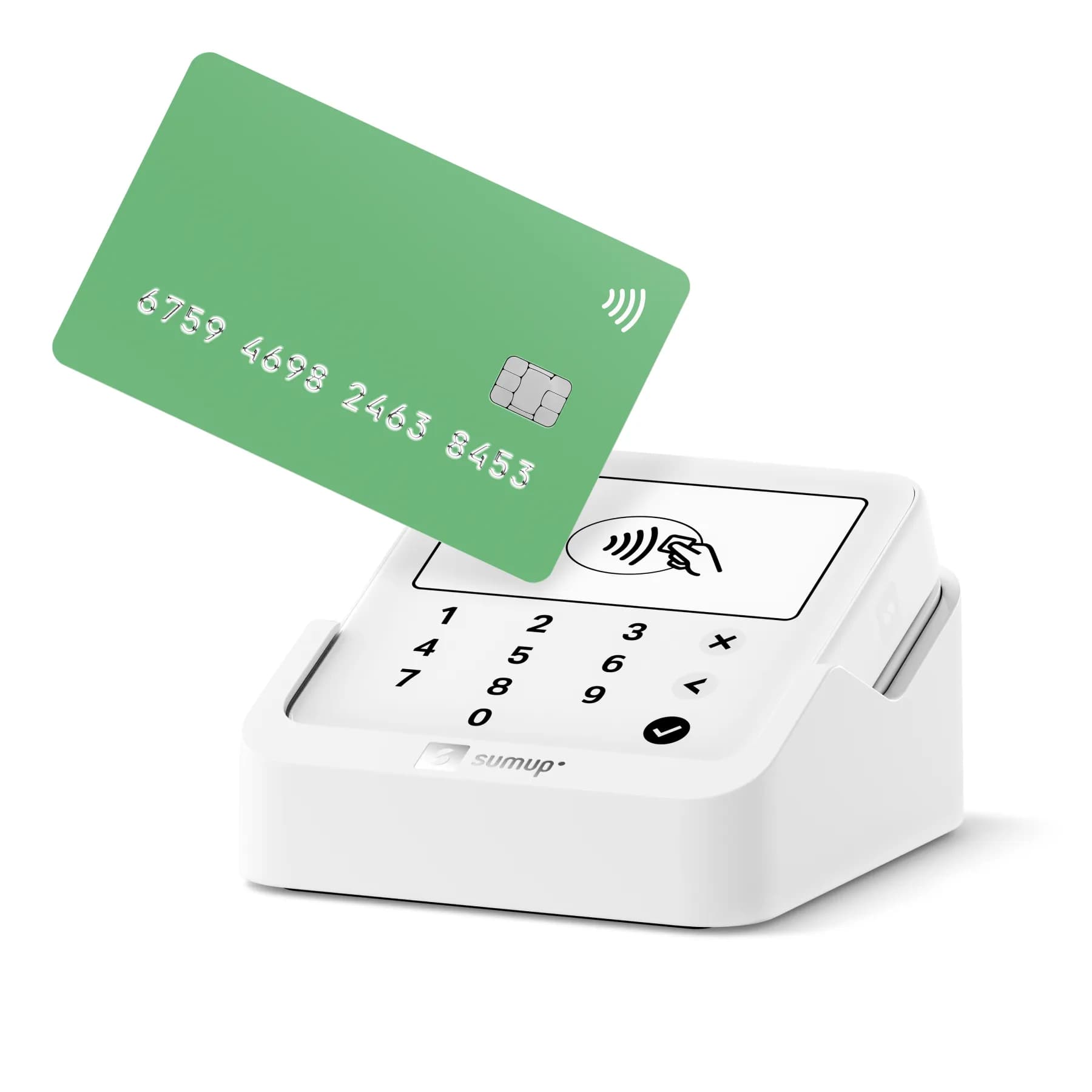 SumUp Solo Lite -maksukortinlukija ja latausasema – SUMUP