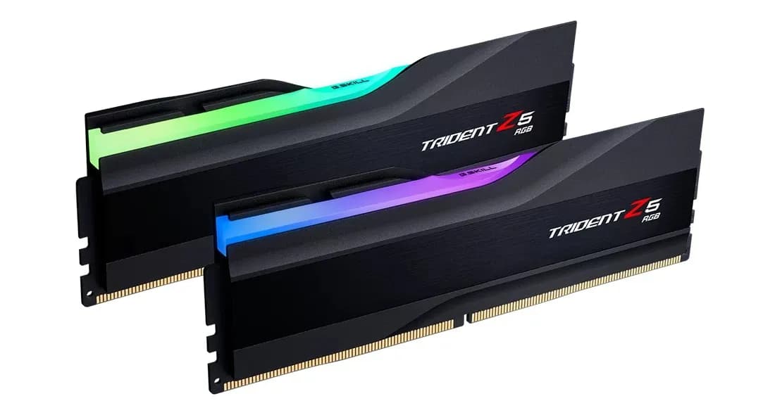 G.SKILL Trident Z5 RGB 32 Gt (2 x 16 Gt) DDR5 7200 MHz, CL34 -muisti (XMP)