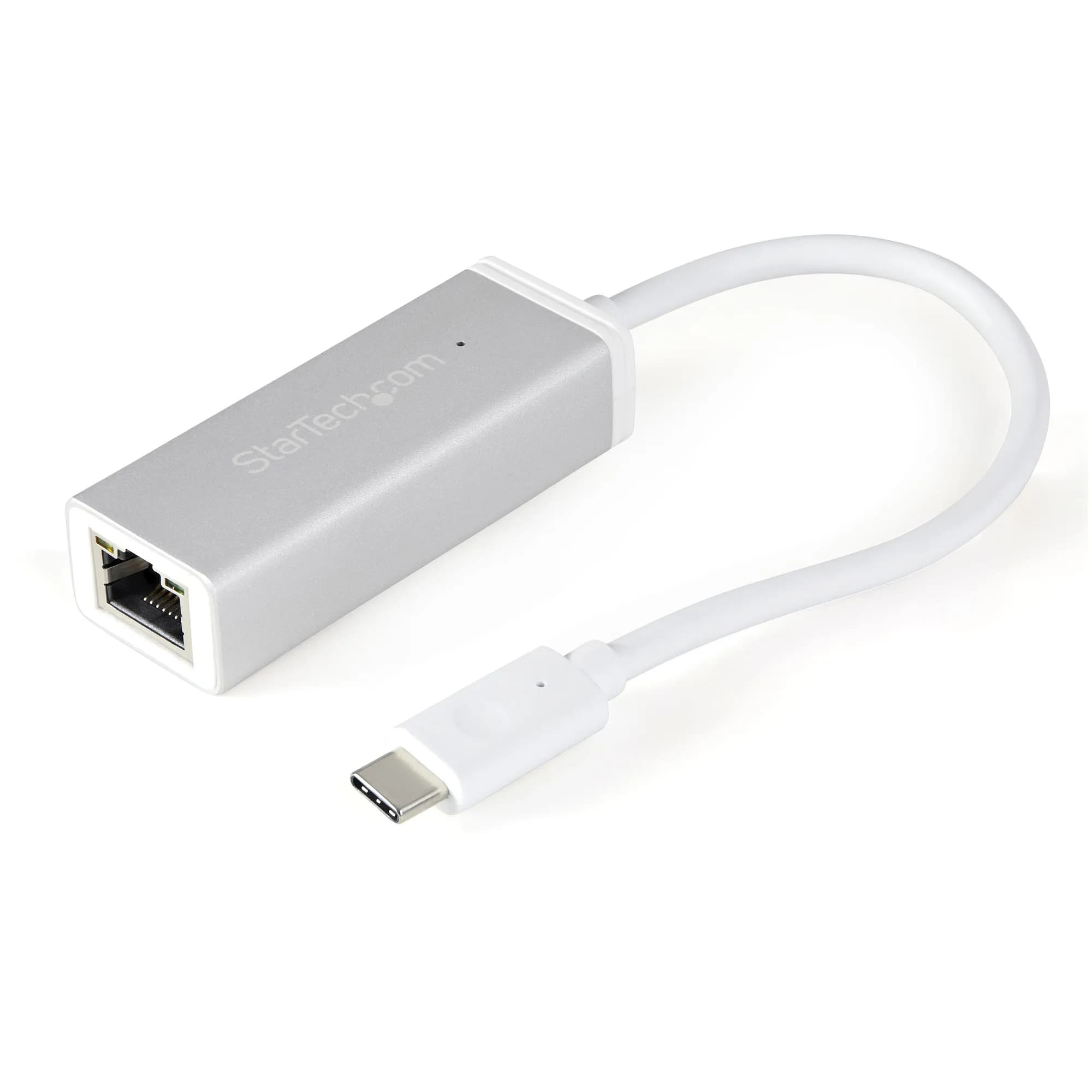 USB-C TO GBE ADAPTER SILVER - NATIVE DRIVER SUPPORT
