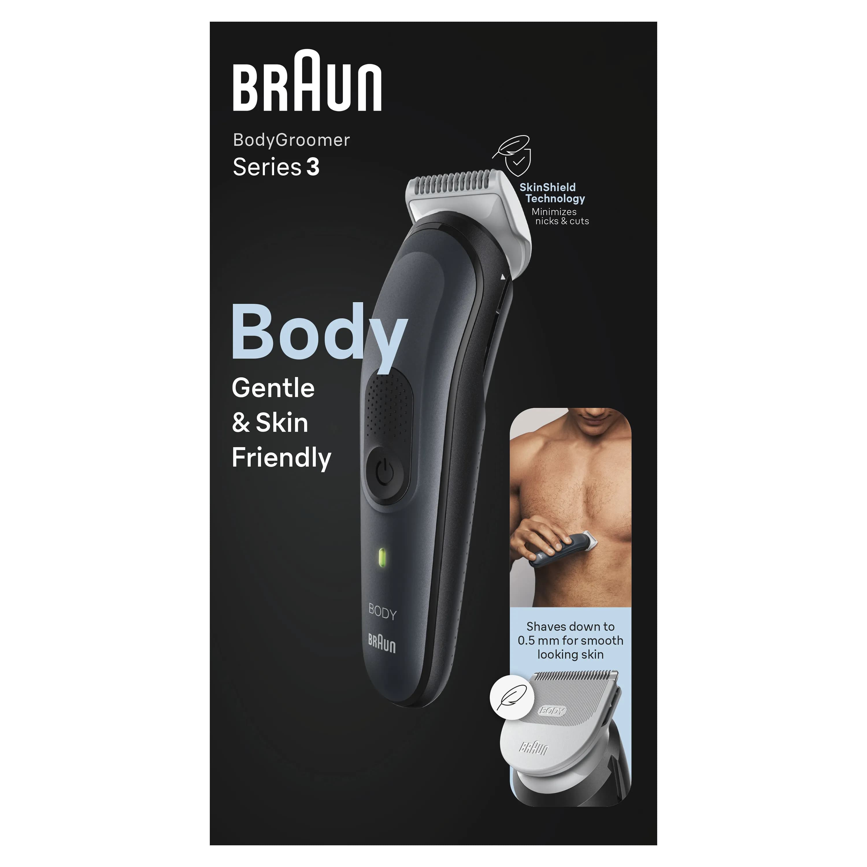Braun Body Groomer BG3340 -trimmeri – Braun