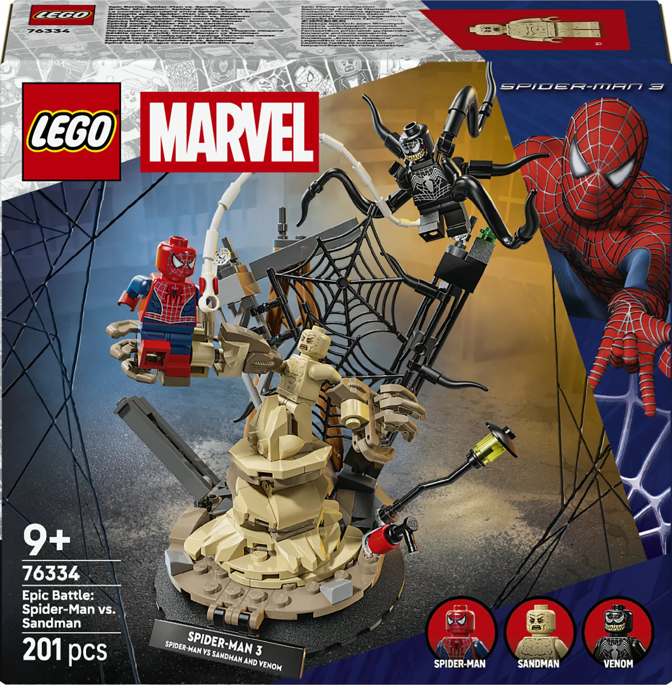 LEGO Marvel Eeppinen taistelu: Spider-Man vs. Sandman 76334