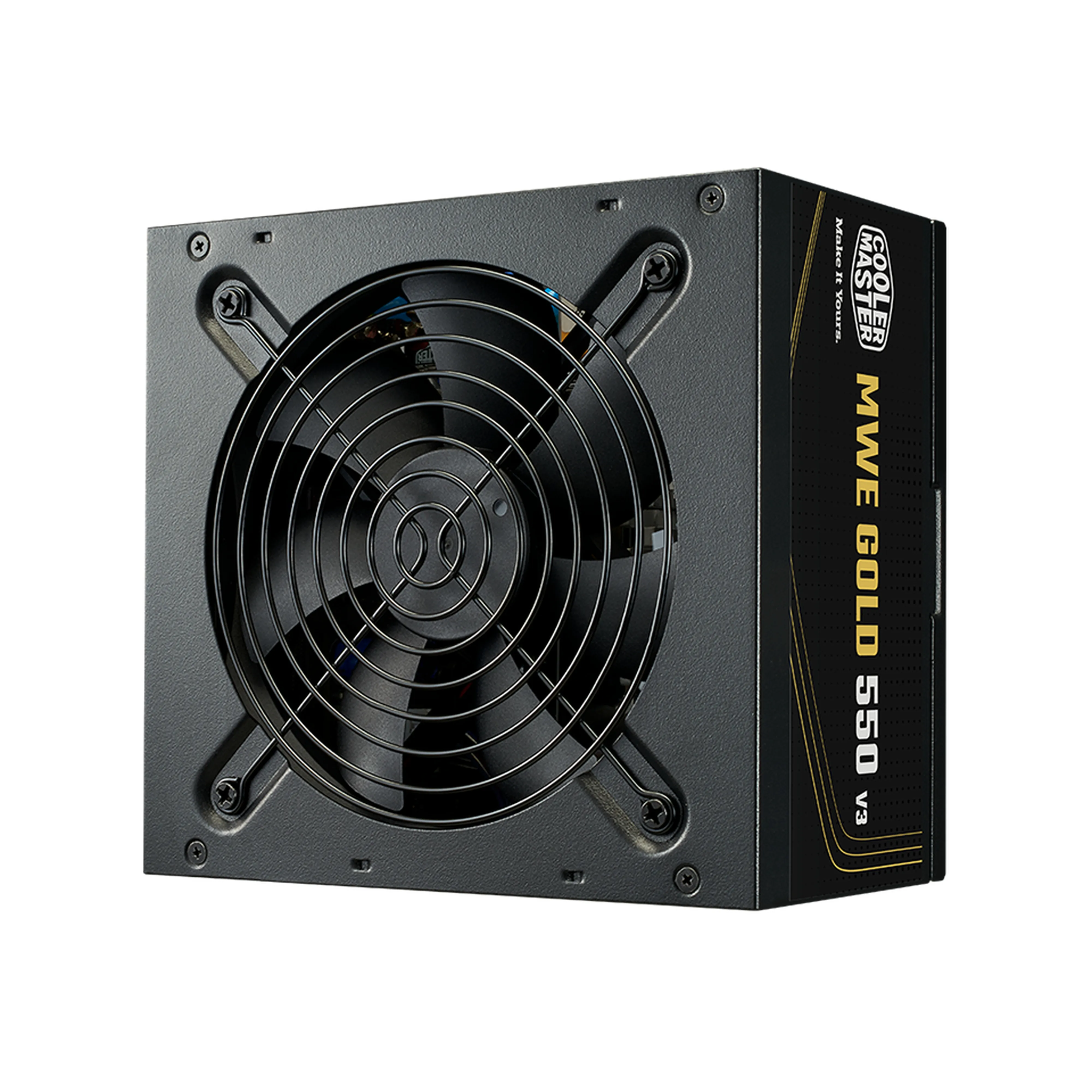 Cooler Master MWE Gold V3 550W -virtalähde, 80 Plus Gold