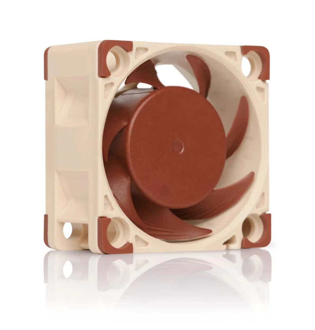 Noctua NF-A4x20-FLX -kotelotuuletin, 40 x 40 x 20 mm, 3-pin, Beige/Ruskea