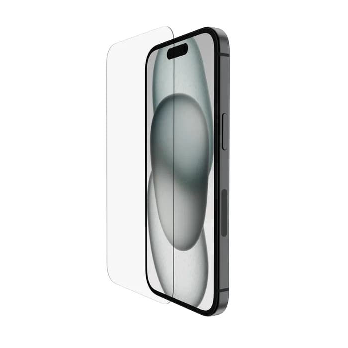 Belkin ScreenForce TemperedGlass Treated Screen Protector for iPhone 15 – Belkin