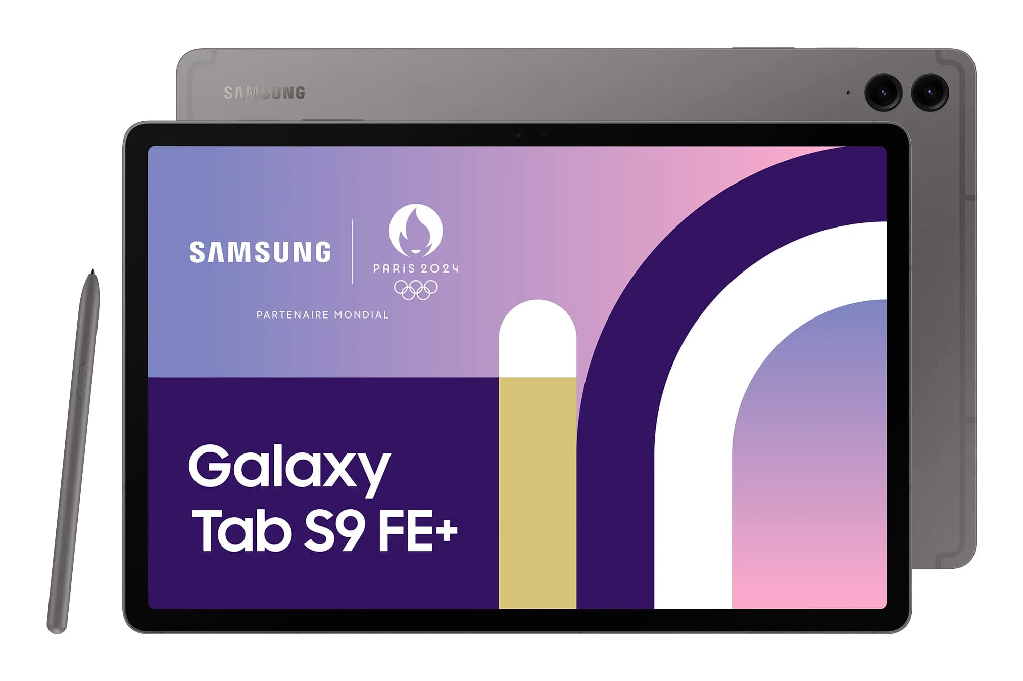 Samsung Galaxy Tab S9 FE+ 12.4" 12/256 Gt Wi-Fi -tabletti, harmaa