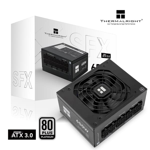 Thermalright TR-TPFX 650W -virtalähde, 80 Plus Platinum – Thermalright