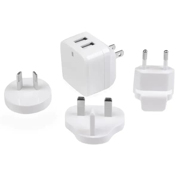 Dual Port USB Wall Charger 17W/3.4A – Startech