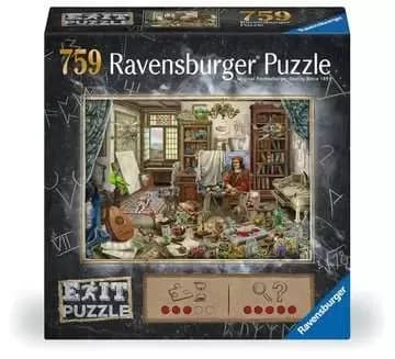 Ravensburger EXIT: artist studio -palapeli, 759 palaa