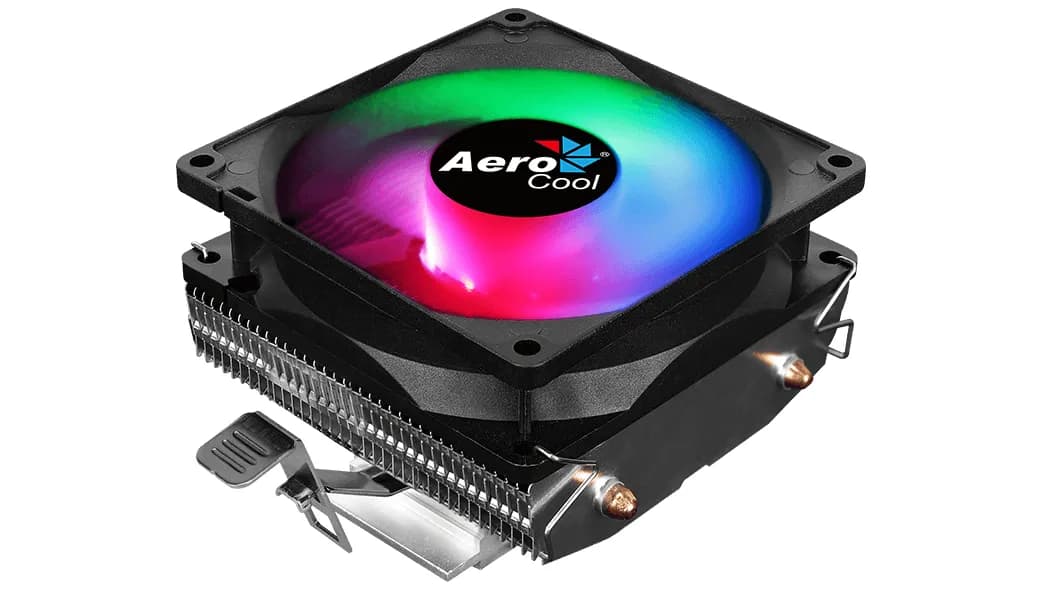 AeroCool Air Frost 2, 90 mm RGB -prosessorijäähdytin, musta – AEROCOOL