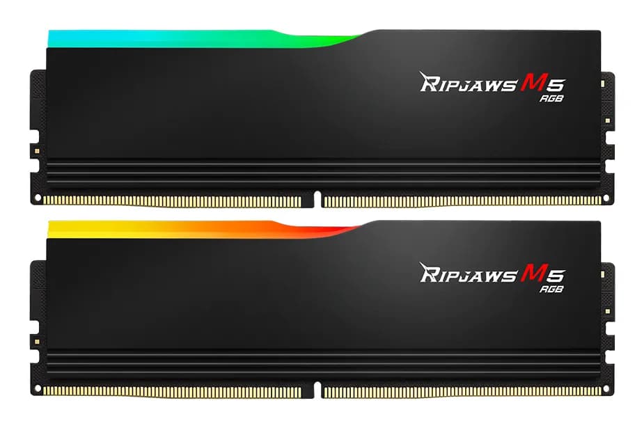 G.SKILL Ripjaws M5 RGB 64 Gt (2 x 32 Gt) DDR5 6000 MHz, CL28 -muisti (XMP)