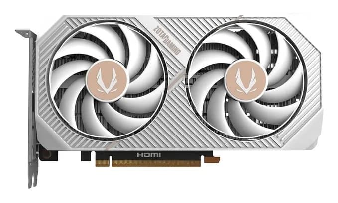 ZOTAC GeForce RTX 5060 Twin Edge White Edition 8 Gt OC -näytönohjain – ZOTAC