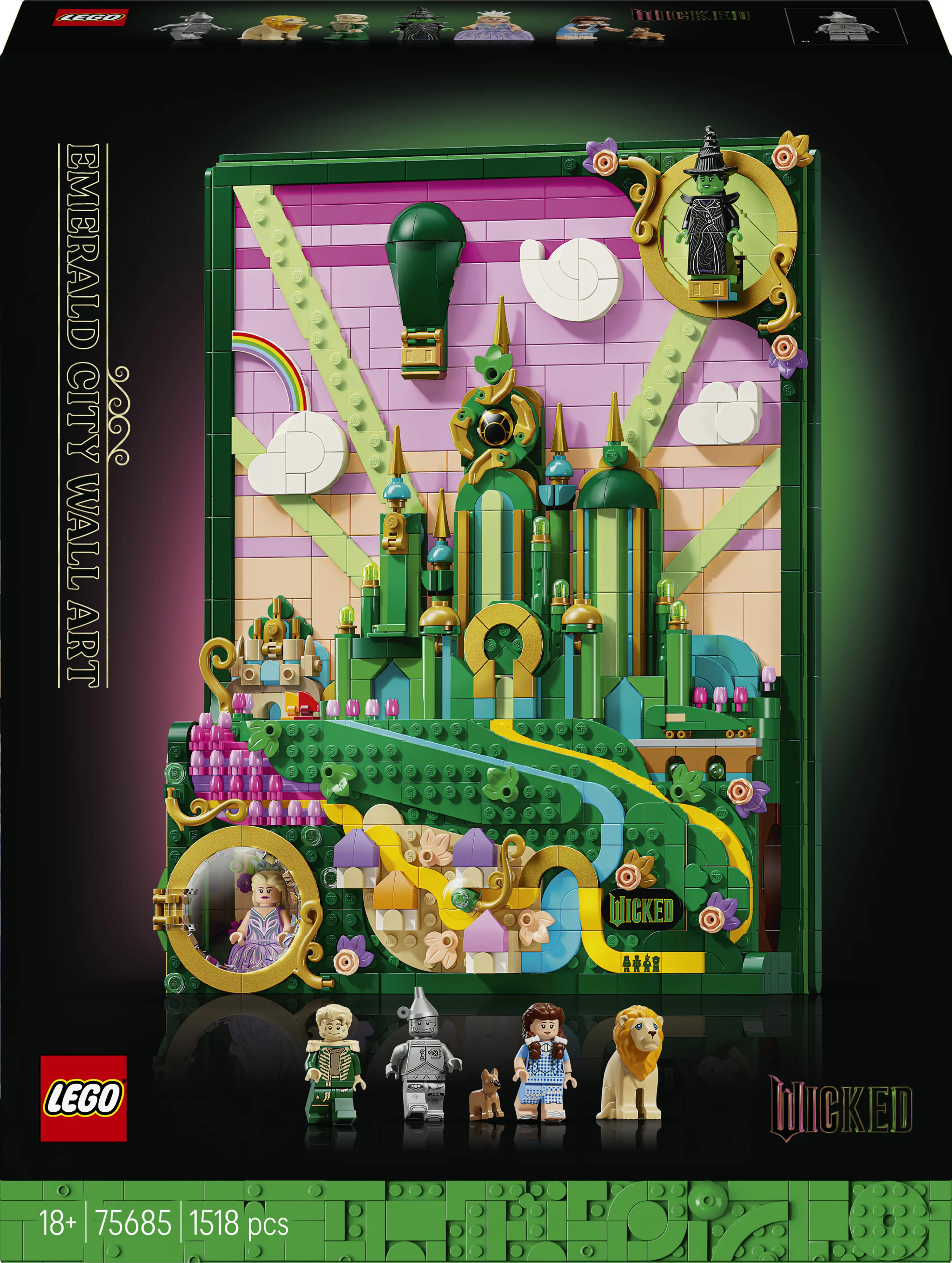 LEGO Wicked Emerald City taideteos 75685