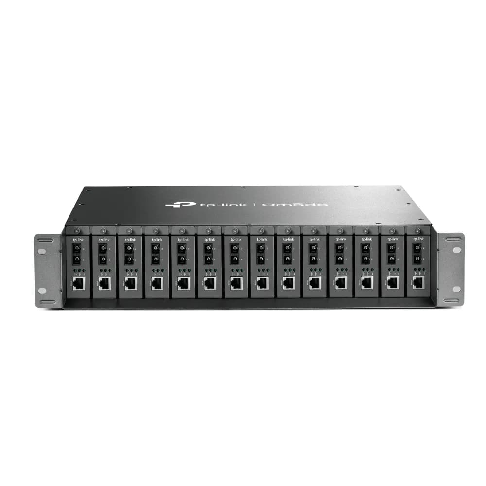 TP-LINK 14-slot Unmanaged Media Converter Chassis