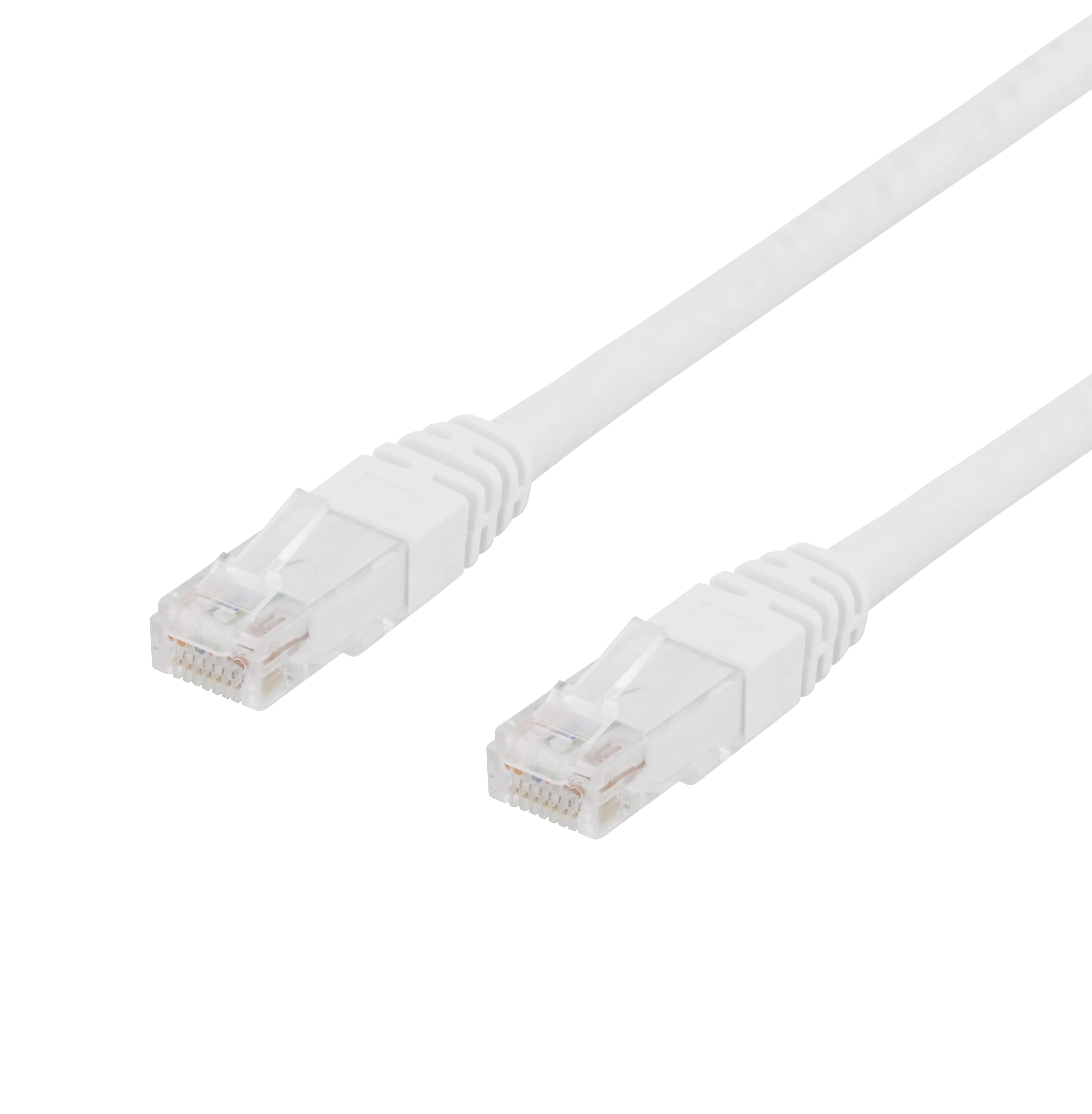 Deltaco Cat6 U/UTP LSZH RJ45 3m -verkkokaapeli, valkoinen – Deltaco
