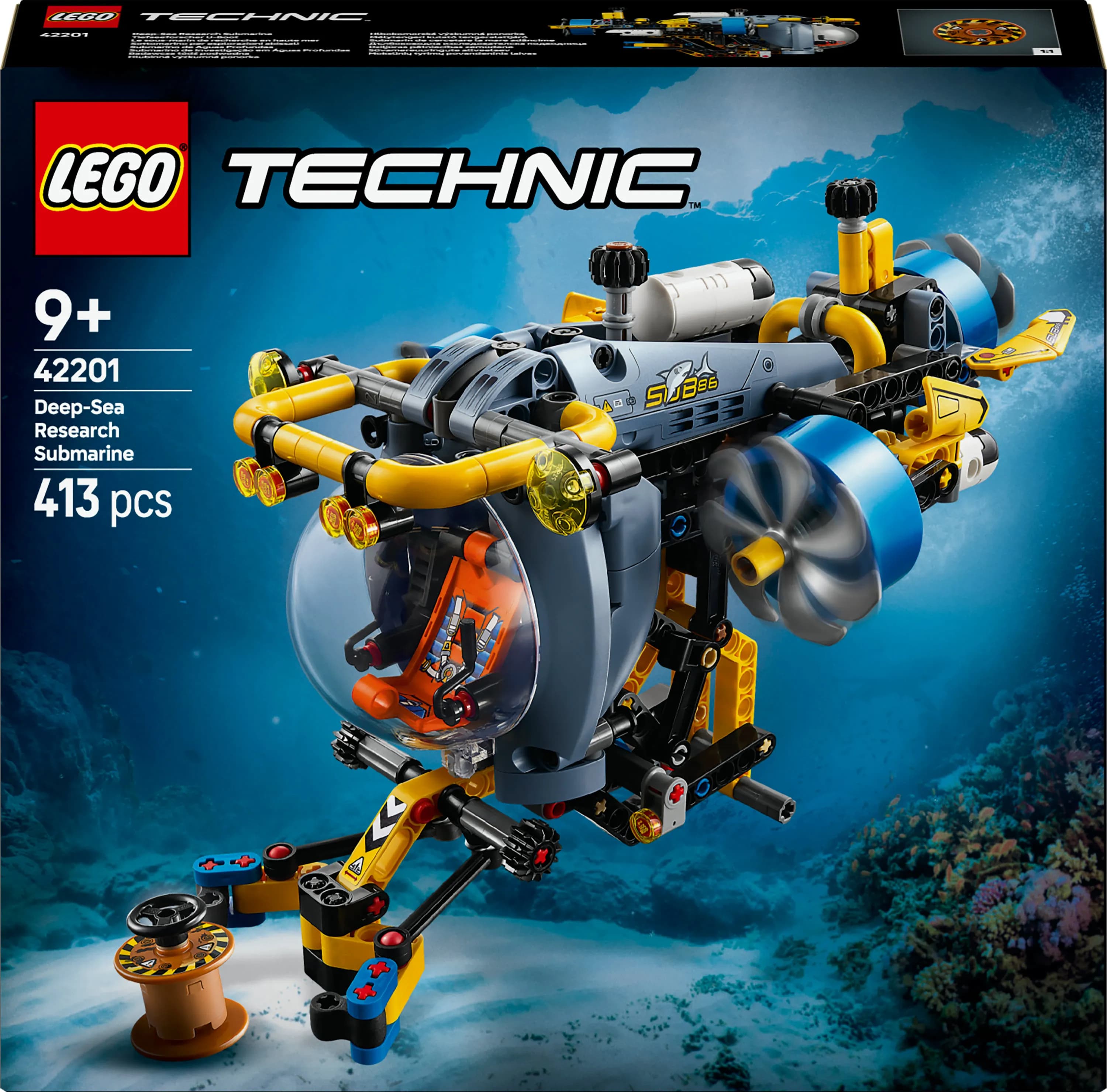 LEGO Technic Syv


eenmeren tutkimussukellusvene 42201