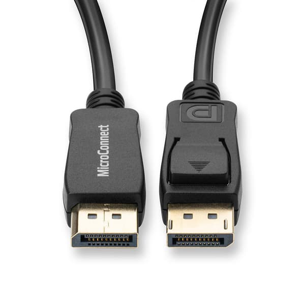 MicroConnect DisplayPort 1.2 -kaapeli, jossa 4K, 3 m, musta