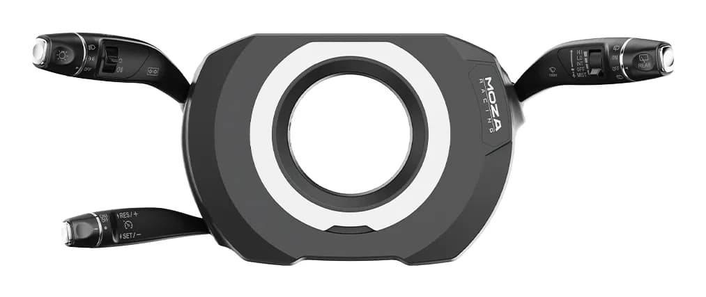 MOZA Multi-function Stalks for Truck (Levers) - 28 programmable buttons, Auto-cancelling turn signals – Moza Racing