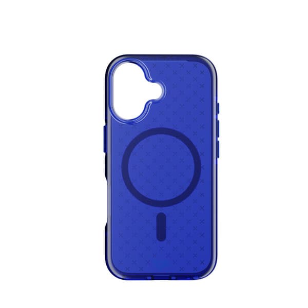 Tech21 Evo Check MagSafe, iPhone 17 -suojakuori, Electric Blue – Tech21