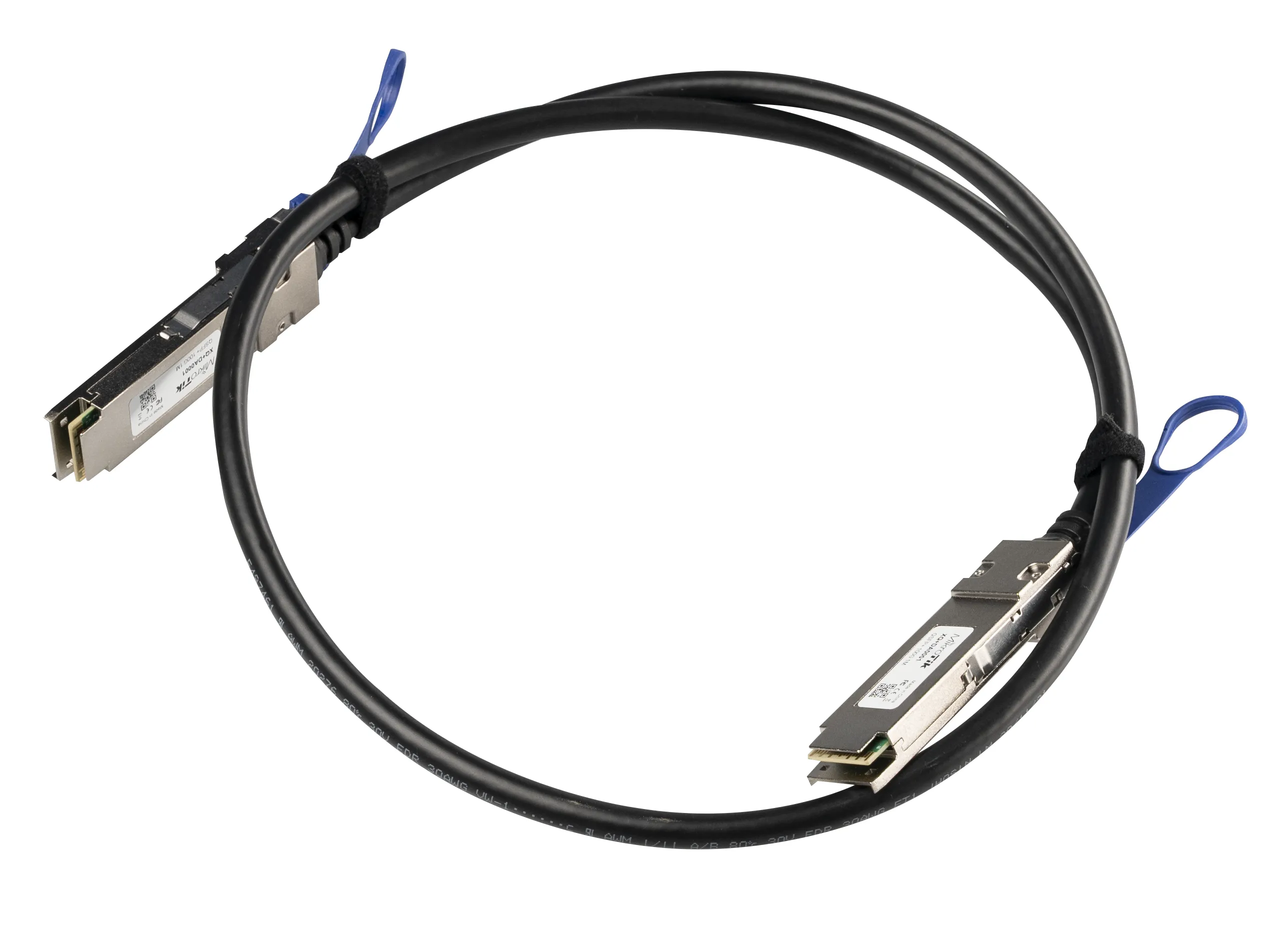 MikroTik QSFP28 1m -verkkokaapeli, musta – Mikrotik