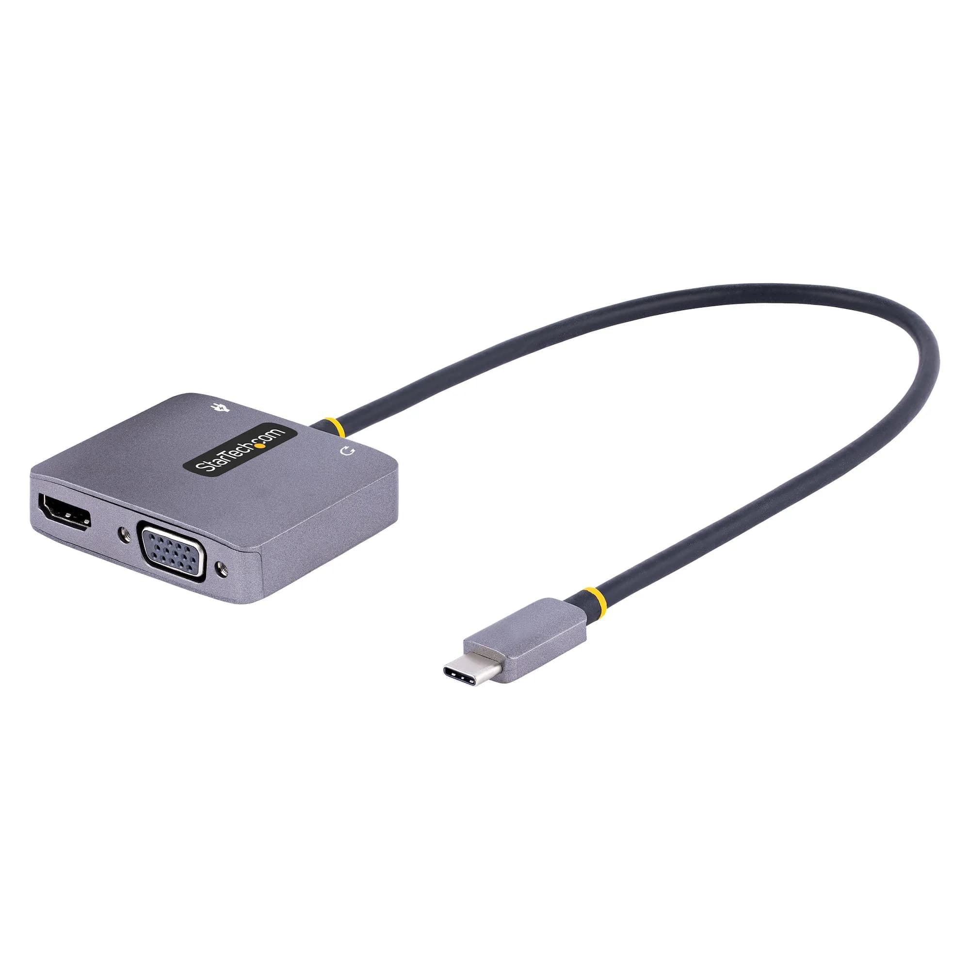 Startech USB-C - HDMI/VGA 4K PD -sovitin – Startech