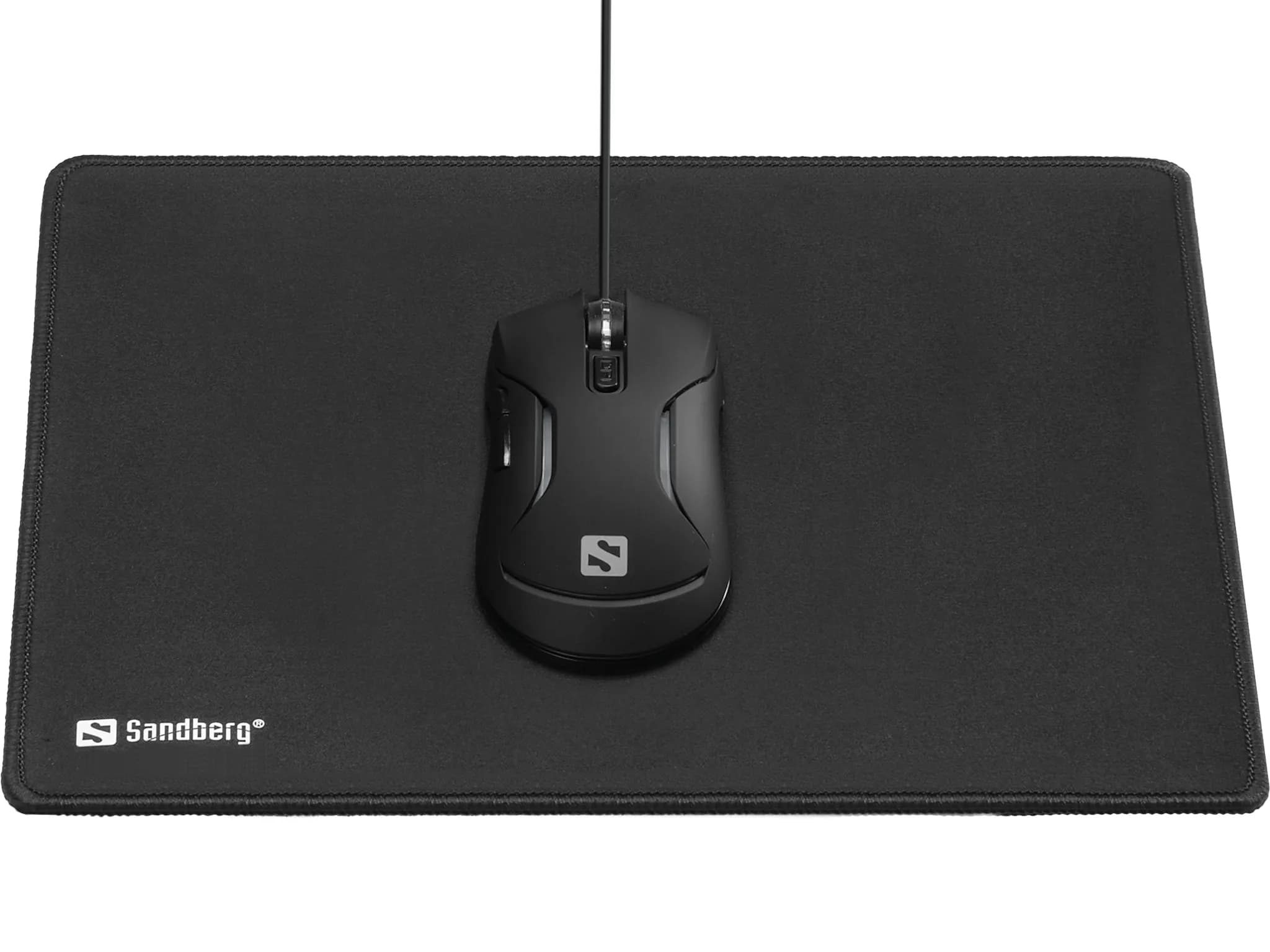 Sandberg Gamer Mousepad L -pelihiirimatto, 320x240 mm, musta