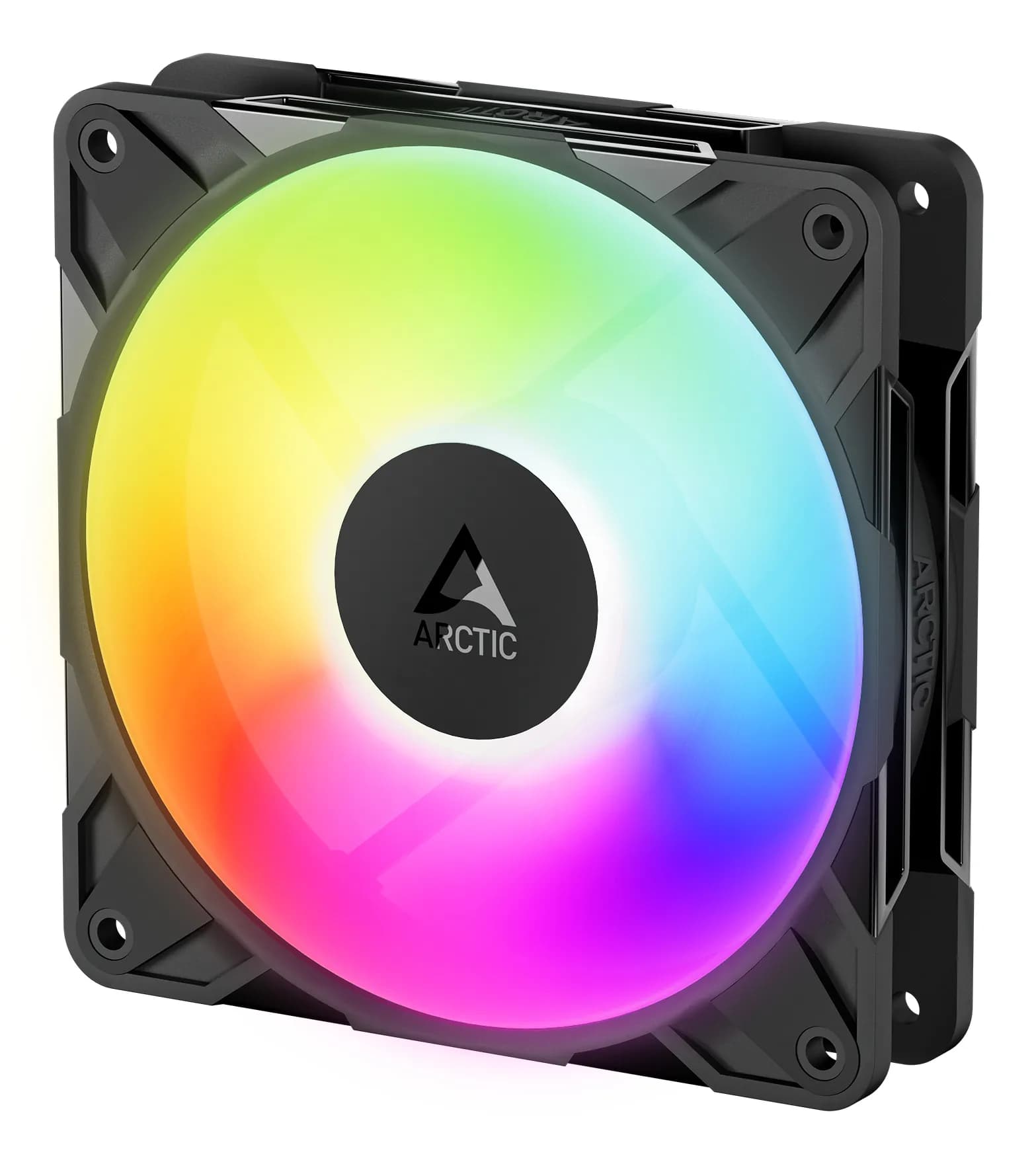 ARCTIC P12 Pro Reverse PWM ARGB -tuuletin, nestelaakeri, 120 mm, musta