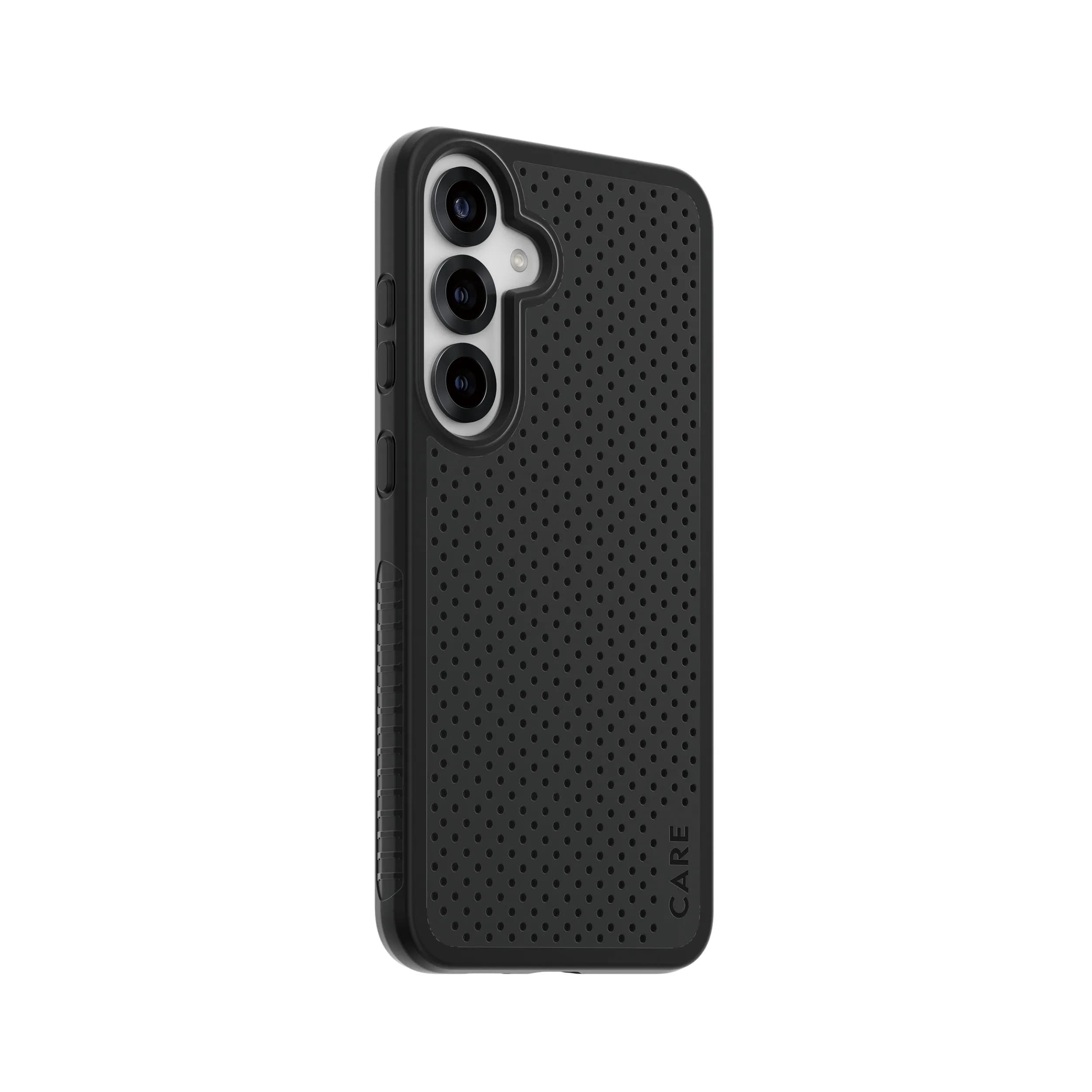 Care by PanzerGlass Galaxy S25+ Heat Beat -suojakuori, Musta – Panzerglass