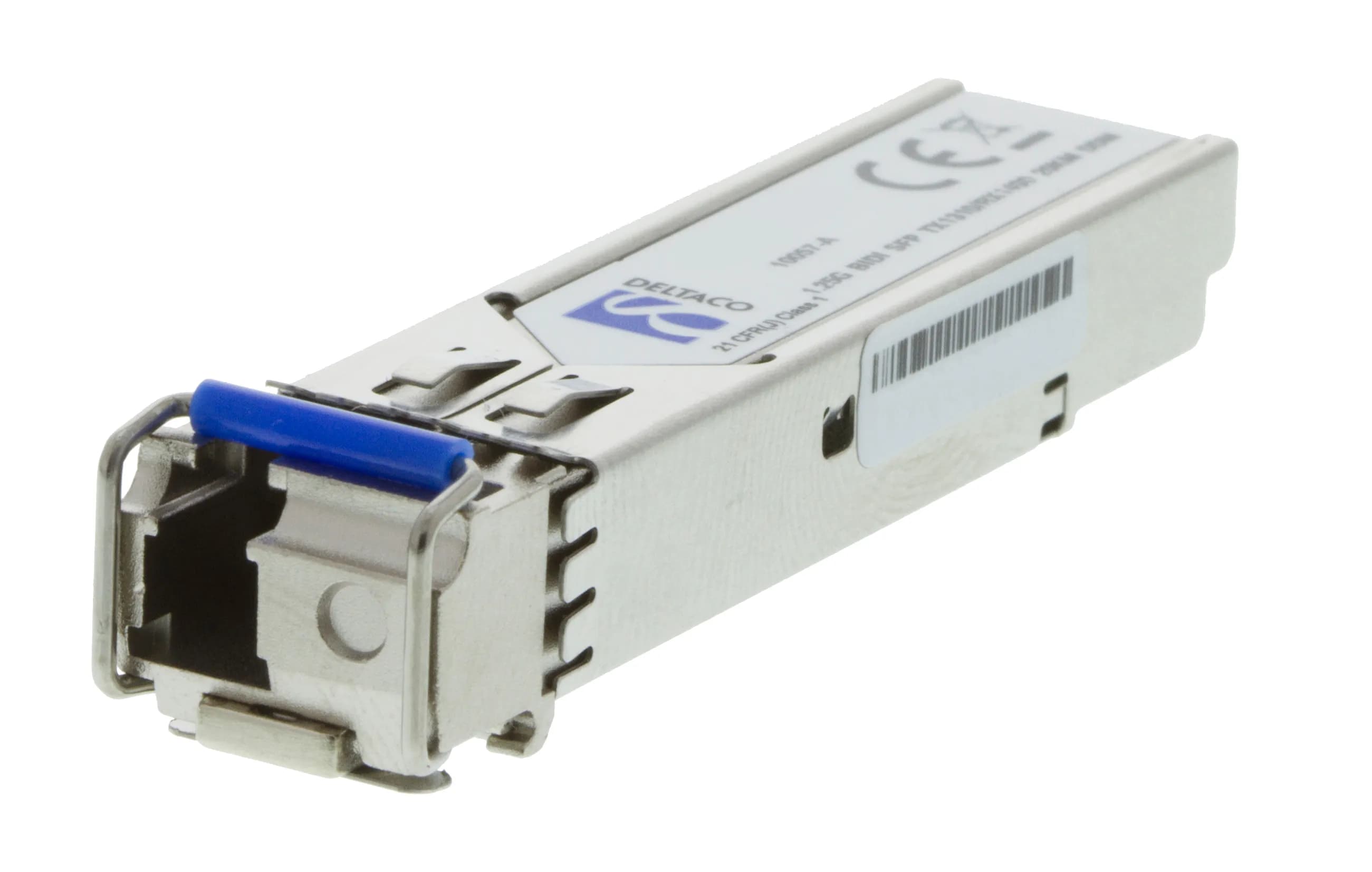 Deltaco 1000Base-BX-U LC 20000m -valokuitukaapeli, hopea