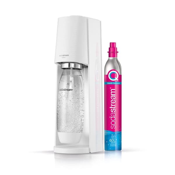 SodaStream Terra -hiilihapotuslaite, valkoinen – SodaStream