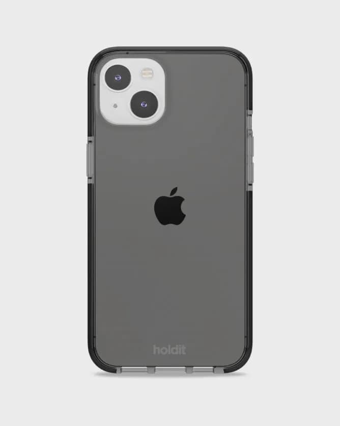 Holdit Seethru iPhone 14 Plus -suojakuori, Musta – HOLDIT