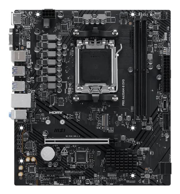 MSI PRO A620M-B AM5 mATX -emolevy