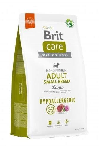 Brit Care Adult Small Breed Hypoallergenic Lamb & Rice, Koiran kuivaruoka, 3 kg – Brit Care