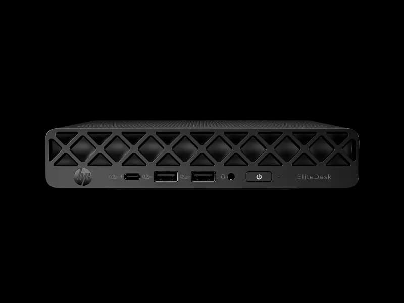 HP EliteDesk 8 Mini G1i AI Intel Core Ultra 5 235, 16 Gt, 512 Gt, Win 11 Pro -minitietokone, musta