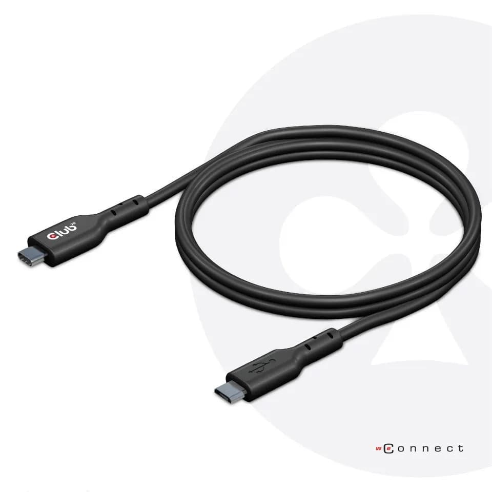 Club 3D CAC-1526 USB-C – Micro USB 3.2 Gen 1 -kaapeli, 1 m, musta