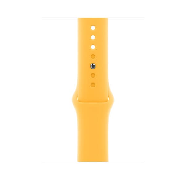 Apple Watch 45 mm -Urheiluranneke, Paisteenkeltainen M/L – Apple