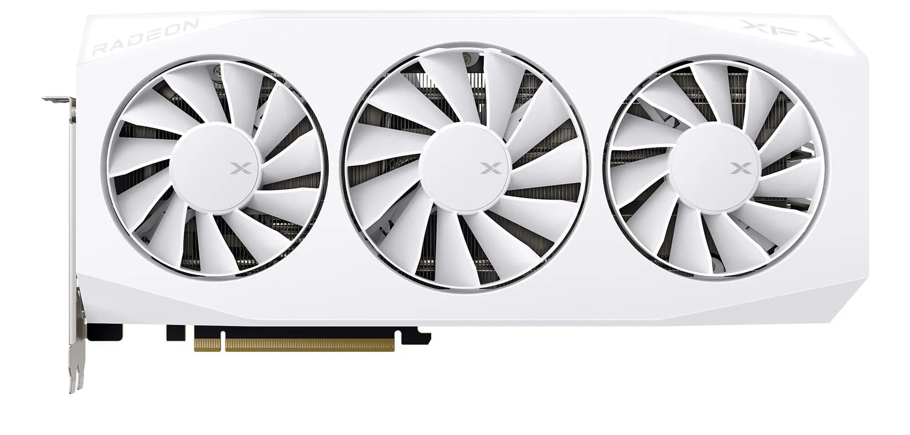XFX Radeon RX 9060 XT Mercury White 16 Gt OC -näytönohjain – XFXFORCE