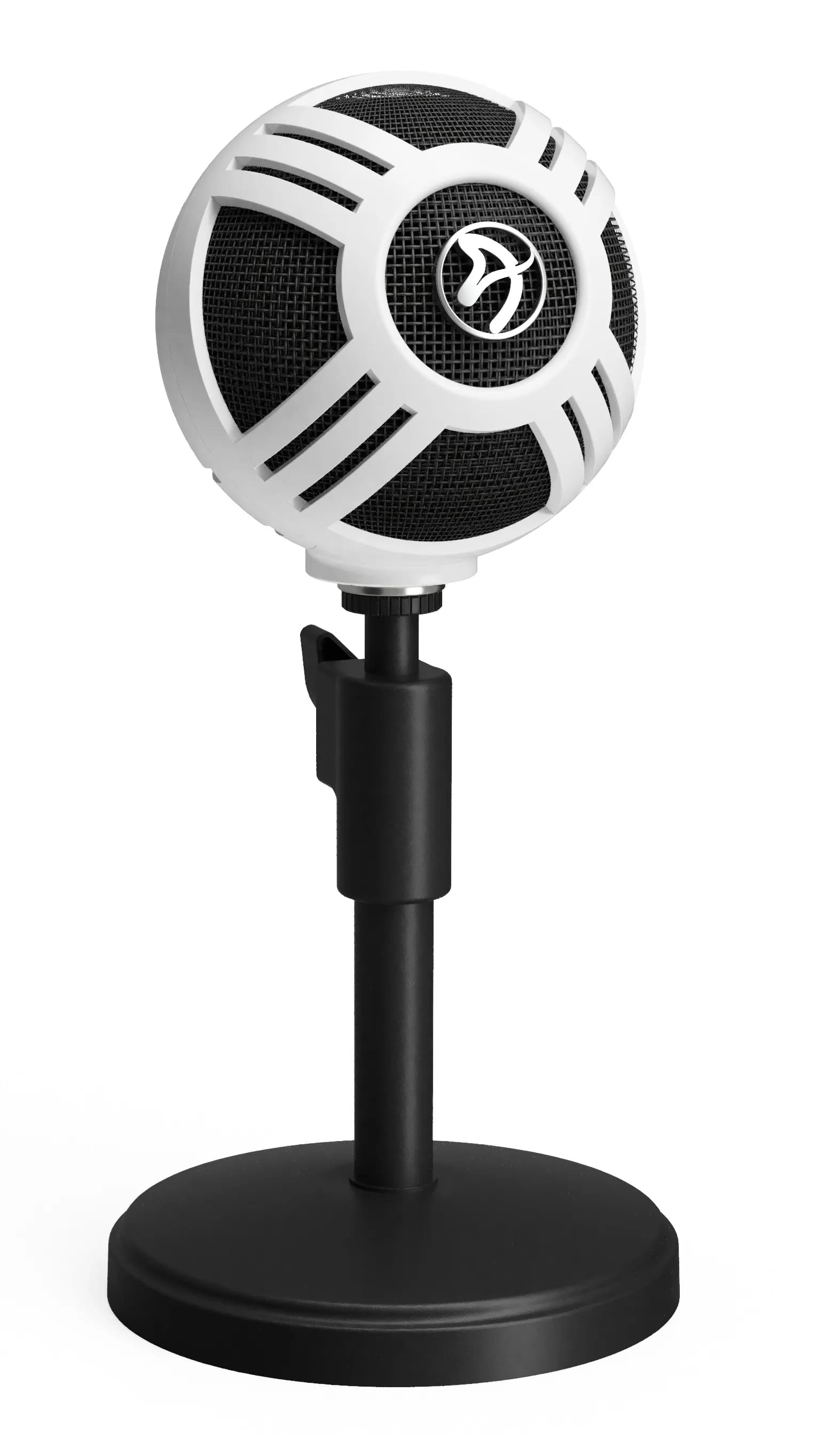 Arozzi Sfera, USB, kondensaattori -mikrofoni, valkoinen – AROZZI