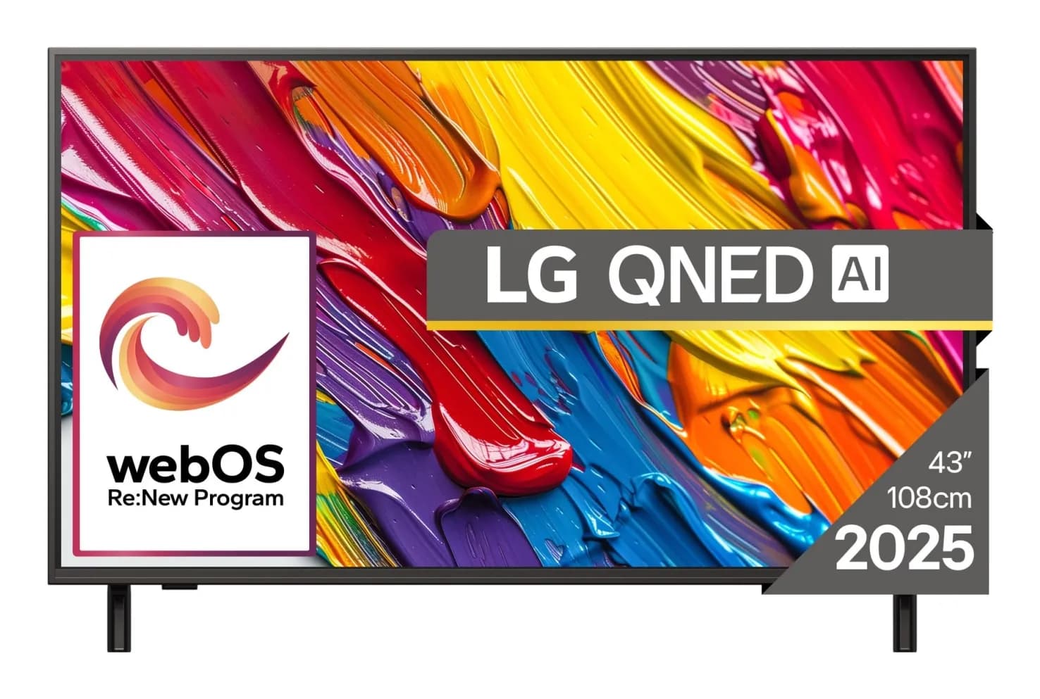 LG 43QNED84A3C 43" 4K webOS TV, 60 Hz, HDR10, HLG – LG