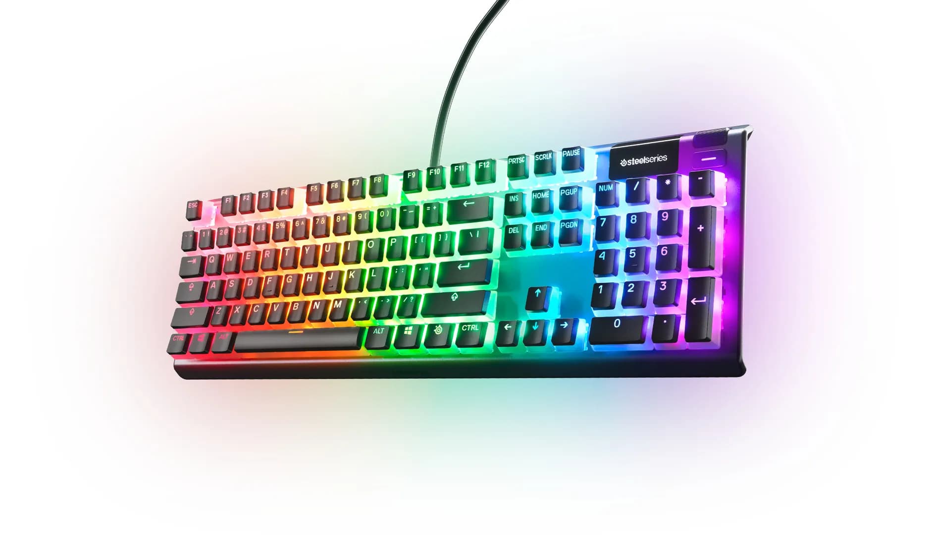 SteelSeries PrismCAPS Nordic, musta