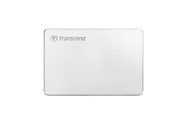 Transcend StoreJet 25C3S 1 Tt 2.5" -ulkoinen HDD, hopea – Transcend