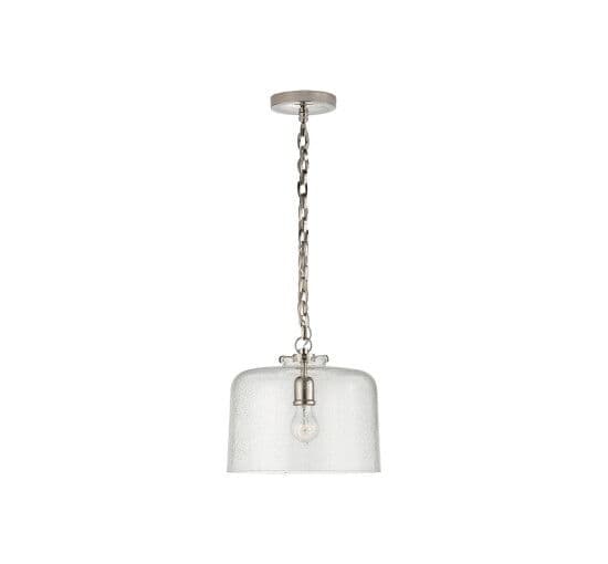 Katie Dome Pendant Polished Nickel