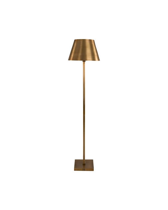 Graz-lattialamppu old brass