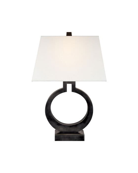 Ring Form pöytävalaisin pronssi – Visual Comfort