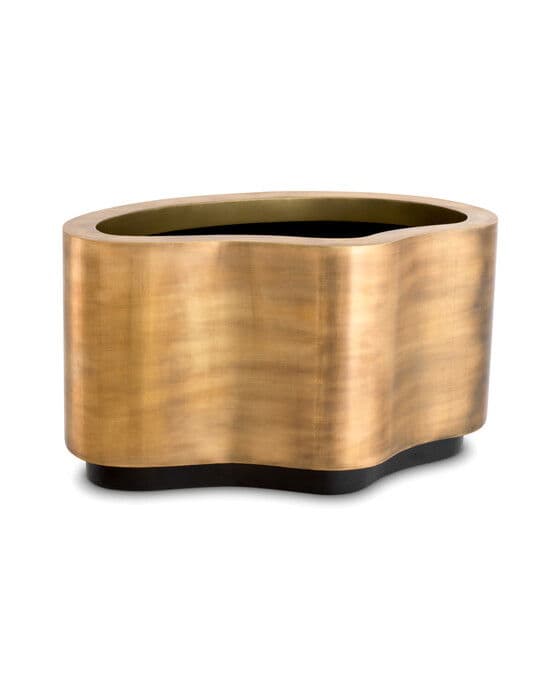 Monza istutuslaatikko antiikki messinki – Eichholtz