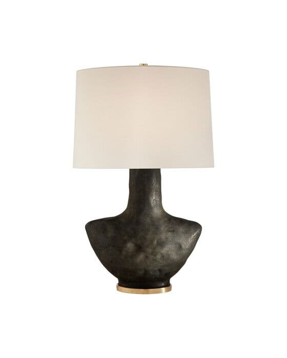 Armato Table Lamp Black/Linen