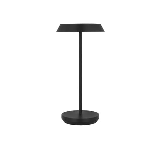 Tepa Accent Rechargeable Table Lamp Black – Visual Comfort