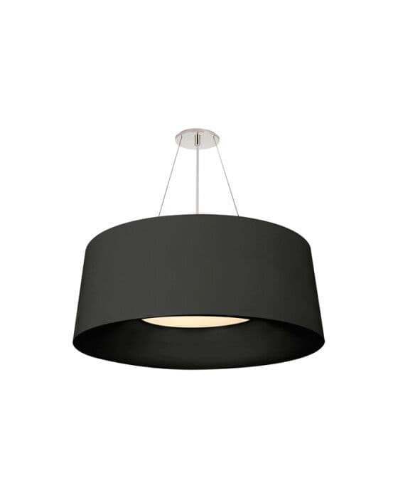 Halo Medium Hanging Shade Matte Black