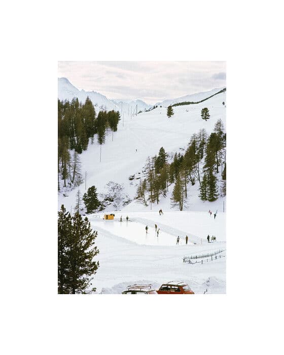 Curling at St. Moritz – Slim Aarons