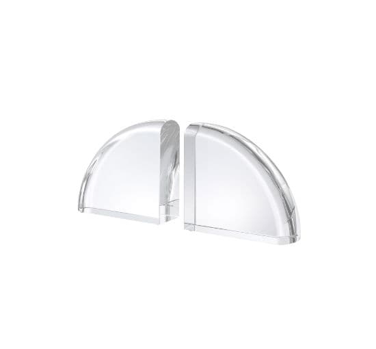 Bookend Decorage Set of 2 Crystal – Eichholtz