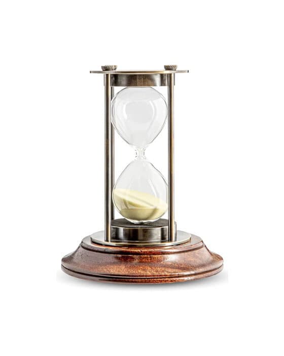Hourglass 30 Minutes Bronze – Authentic Models